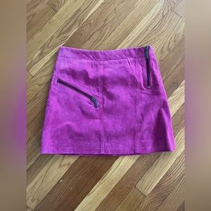 Ideology suede skirt